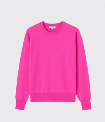 [ 새상품급 ] PLST 플라스테 엑스트라 파인 메리노울 크루넥 스웨터