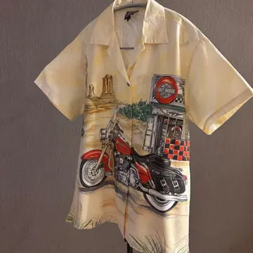 90s USA제 Harley-Davidson 반팔 셔츠