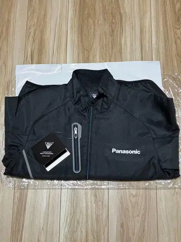 Panasonic 로고 경방한 블루종