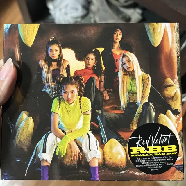 레드벨벳 개봉 앨범