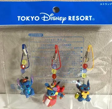 디즈니 굿즈 디즈니 리조트 스티치 스트랩 세트 미사용품