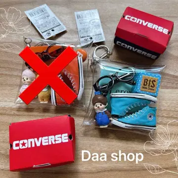 가챠 파우치 컨버스 스카이블루 몽치치