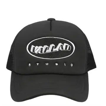 Vallad studio VALLAD LOGO MESH CAP BLK
