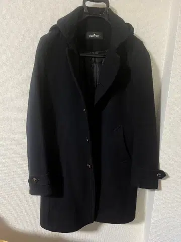 NANO UNIVERSE 네이비 피 코트