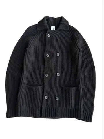 double breasted knit jacket