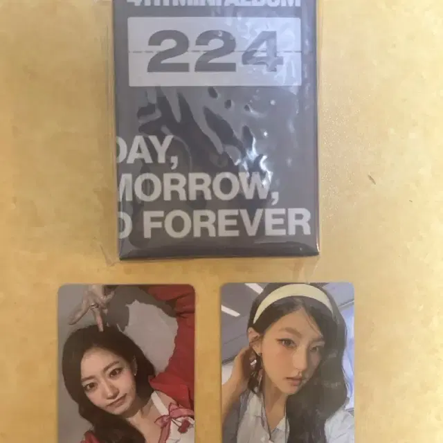 키오프 두끼 앨범 포카 특전 미개봉 쥴리 하늘 나띠