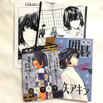 히카루의 바둑 원화전 혜택 브로마이드 토우야 아키라 신도 히카루