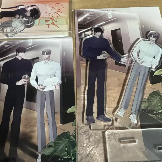 언슬립 레봄 오픈컴퍼니 아크릴 스탠드 코롯토 엽서 스티커 원가양도 판매