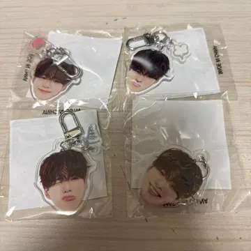 재혁 얼굴 아크릴 키링 희로애락 세트