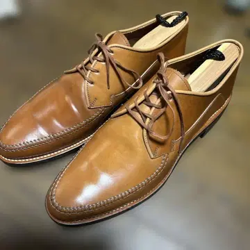 새상품급 메이커스 포인티드 모카 내추럴 코도반 사이즈 8