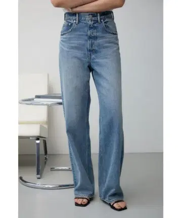 AZUL BY MOUSSY 하이웨스트 와이드 데님 M 사이즈