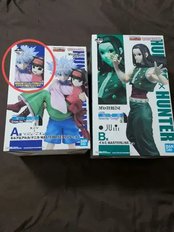 HUNTER x HUNTER 제일복권 A상 키루아&니카 B상 이르미