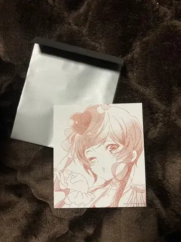 극장판 좀비랜드 사가 유메긴가 파라다이스 특전 미니 색지풍 카드 유기리