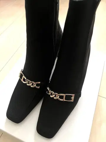 미사용 새상품 RANDA 체인 벨트 부츠 LL 25.0 25.5 란다