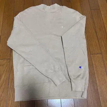 Champion 베이지 맨투맨