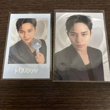 SEVENTEEN NEW 인스턴트 사진 스티커 트레이딩 카드 민규