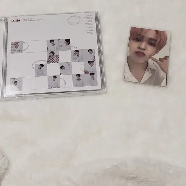 세븐틴 24H 앨범 + 에스쿱스 포카