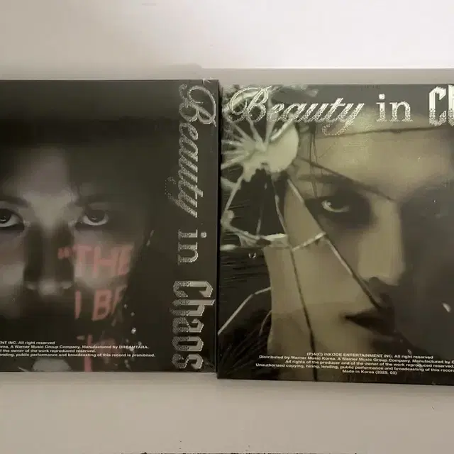 10장일괄 미개봉 새상품 김재중 뷰티인카오스 앨범