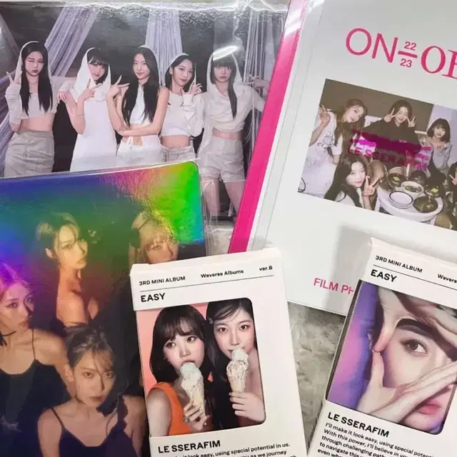 급처!!)르세라핌 앨범, 특전 팔아요