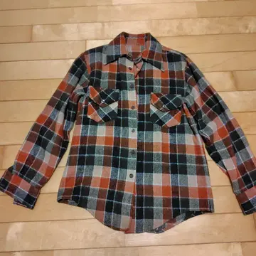 빈티지 울 셔츠 70년대