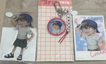 명탐정 코난 에도가와 코난 피서지 3점