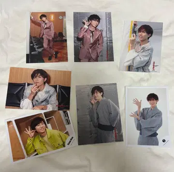 SnowMan 아베 료헤이 공식 사진 7장 세트