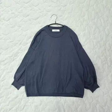 [Andemiu] 네이비 니트 (F) / 심플하고 코디하기 쉬운 캐주얼