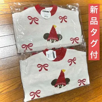 디즈니 크리스마스 2025 릴린린 스웨터 2벌 세트