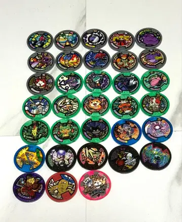 요괴워치 메달 세트 33매