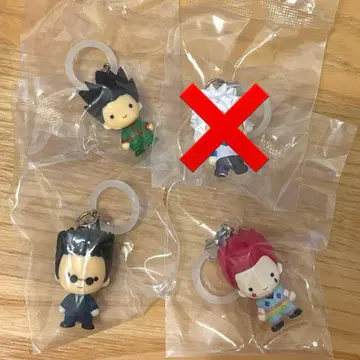 HUNTER x HUNTER 메지루시 액세서리 곤 레오리오 히소카 3개