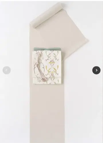 기모노 야마토 화장 긴 길이 이로무지 긴 겉옷 화이트 브라운