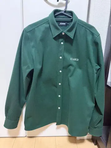 XLARGE 그린 셔츠 M 사이즈