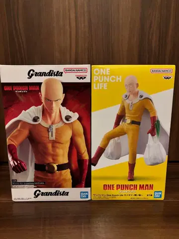 원펀맨 사이타마 피규어 2종 세트
