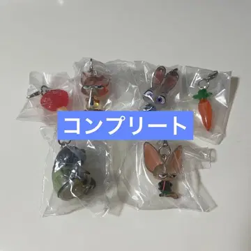 주토피아 메지루시 액세서리 컴플리트 6종