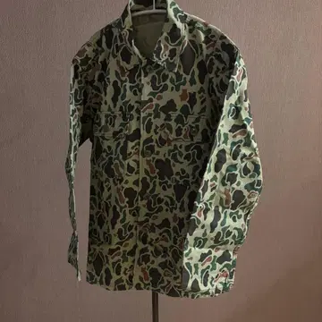 70s 한국군 덕헌터 카모 HBT 자켓