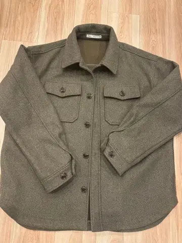 ZARA 자켓 M 브라운