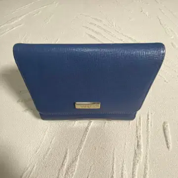 FURLA 훌라 3단 폴더형 지갑 블루 파랑 동전 지갑