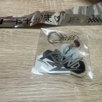 송강 굿즈 아크릴 키링 2025 팬미 엽서 은색 테이프 포함