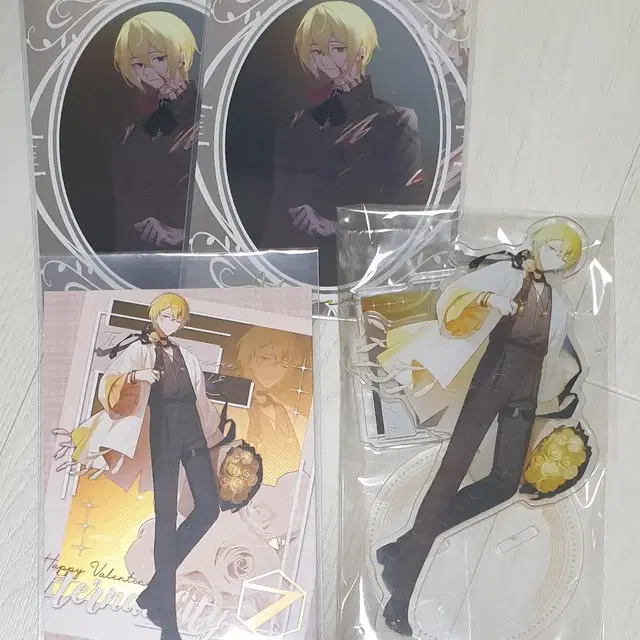 영원한 7일의 도시 영7 영칠 유우토 아크릴스탠드 엽서 세트