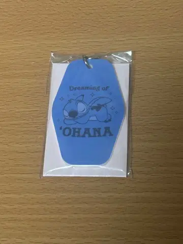 디즈니&픽사 캐릭터 호텔 택풍 키링 스티치