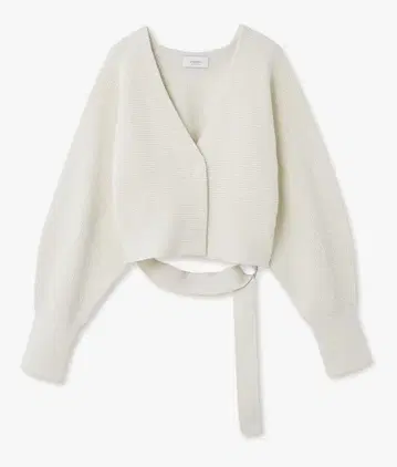 emmi 에미 옴므 립 니트 가디건