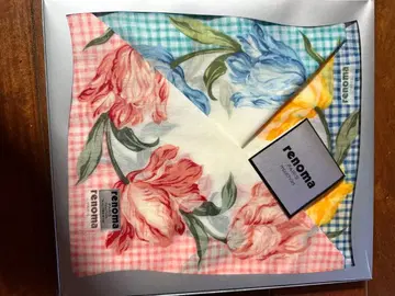 renoma 꽃무늬 손수건 세트