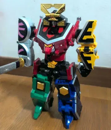 사무라이 합체 DX 신켄오 사무라이전대 신켄저 로봇 쉴드 없음