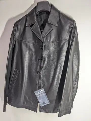 미사용 자택 보관 Paul Smith 폴스미스 자켓 블루종 소가죽