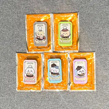 코코스 치이카와 (먼작귀) 슬라이드 케이스 세미 컴프 5종 세트