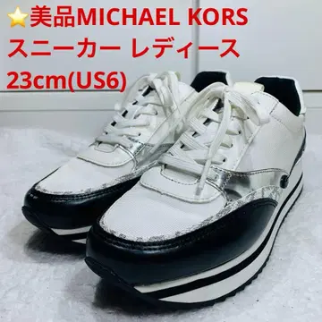 새상품급 MICHAEL KORS 스니커즈 여성용 23cm(US6)