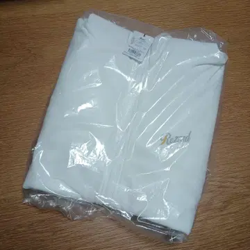 Rezard/리자드/히카루 화이트 후드티 S 사이즈/헬스장, 러닝