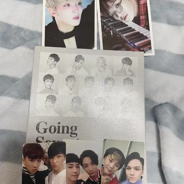 세븐틴 고잉 잡지 포토카드 앨범