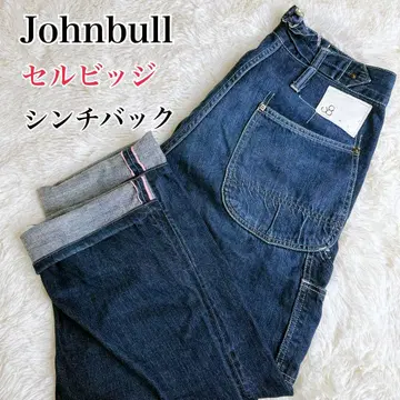 [레어] Johnbull 페인터 팬츠 워크 청바지 셀비지 M