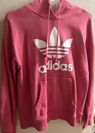 adidas originals 후드티 핑크